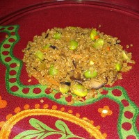 Edamame Fried Quinoa