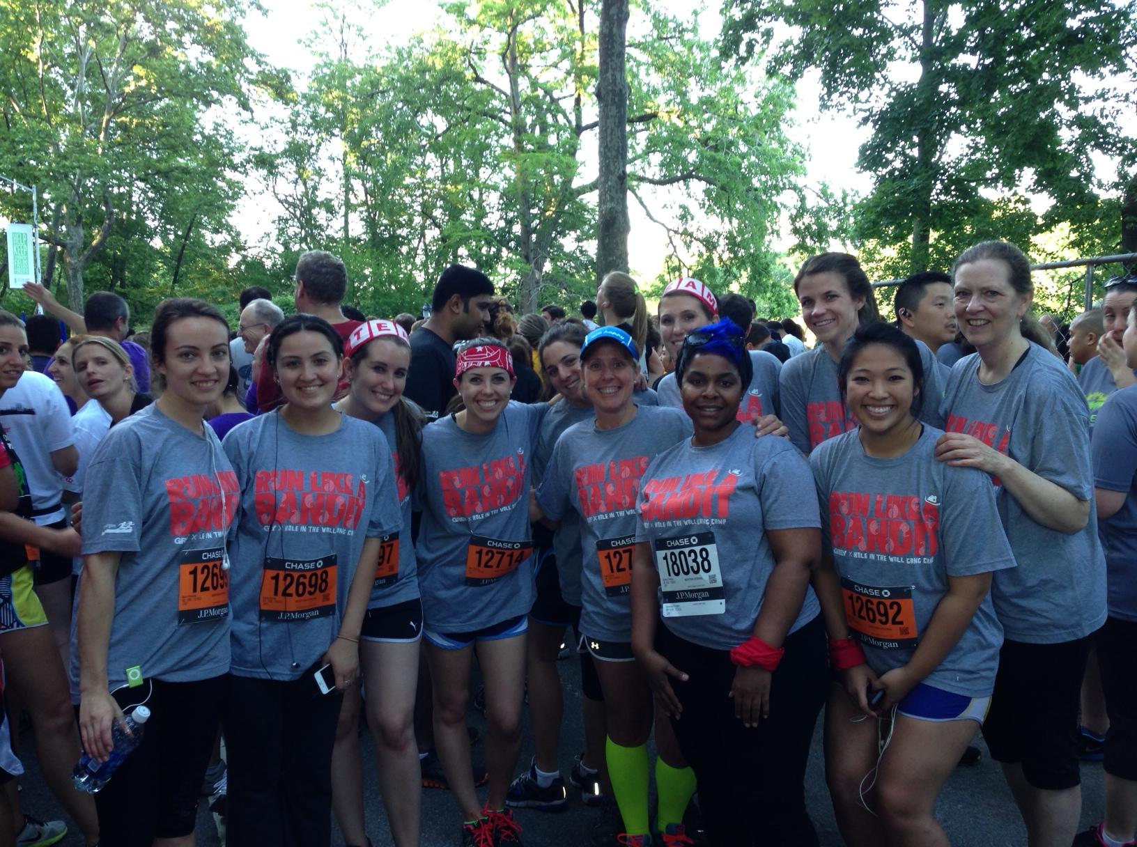 5K with 110 co workers!